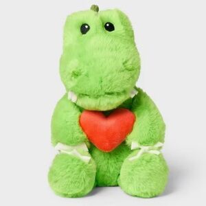 6" Valentine Animals with Hearts Minis - Dino - Gigglescape